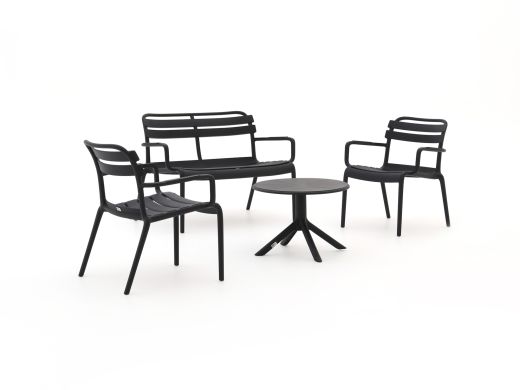 Forza Vico/Rieti ø60 stoel-bank loungeset 4-delig