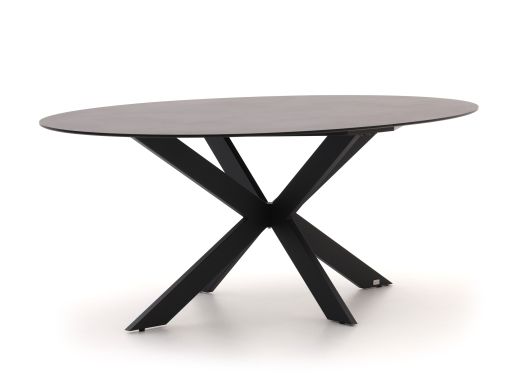 Bellagio Furato ellips dining tuintafel 200x110cm