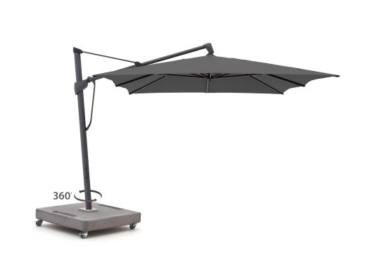 Glatz Sombrano S+ Easy zweefparasol 400x300cm