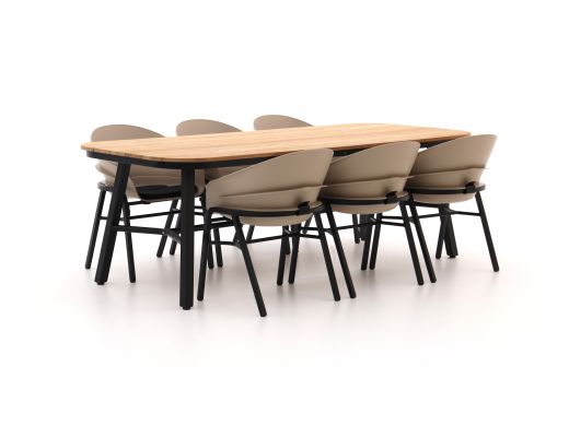 Hartman Tubb dining tuinset 240cm 7-delig verstelbaar
