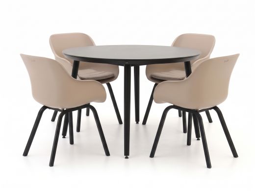 Hartman Le Soleil Element/Sophie Studio ø128cm dining tuinset 5-delig
