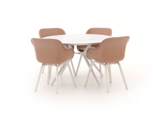 Hartman Le Soleil Element/Sora ø127cm dining tuinset 5-delig
