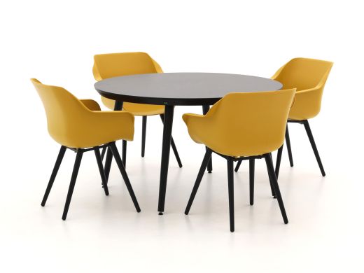Hartman Sophie Studio ø128cm dining tuinset 5-delig