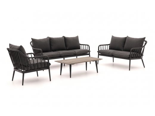 Manifesto Celante/ROUGH-K stoel-bank loungeset 4-delig 4-zits