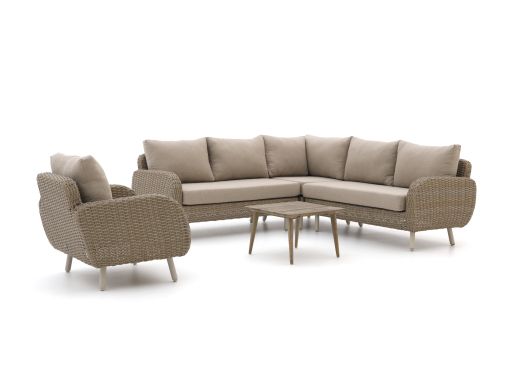 Intenso Suzzara/Rough-K lounge hoek loungeset 5-delig