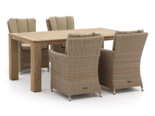 Intenso Adriano/ROUGH-X 180cm dining tuinset 5-delig