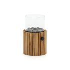 Cosiscoop Timber round gaslantaarn ø 18cm (h:30cm)