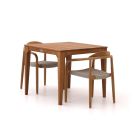 Bellagio Berbaro/Bruca 90cm dining tuinset 3-delig stapelbaar