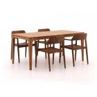 Bellagio Balba/Bruca 170cm dining tuinset 5-delig stapelbaar