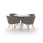Manifesto Veruno/Sora ø 90cm dining tuinset 5-delig