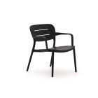 Forza Pazzia lounge tuinstoel stapelbaar