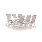 Bellagio Avenza/Menzano 220cm dining tuinset 7-delig verstelbaar