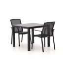 Bellagio Dranera/Fidenza 90cm dining tuinset 3-delig stapelbaar