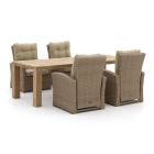 Intenso Mazzano/ROUGH-X 240cm lounge-dining tuinset 5-delig verstelbaar