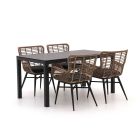 Intenso Asti/La Fonte 160cm dining tuinset 5-delig