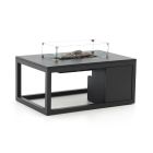 Cosiraw lounge vuurtafel 120x80x55cm