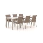Bellagio Albinea/Sestino 220cm dining tuinset 7-delig stapelbaar