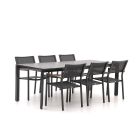 Bellagio Roma/Sestino 220cm dining tuinset 7-delig stapelbaar
