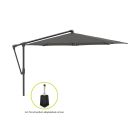 Glatz Sunwing Casa zweefparasol ø 330cm - Antraciet (155) (incl. Terra Easyfoot) (incl.hoes)