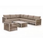 Bellagio Cadora hoek loungeset 5-delig rechts 7-zits