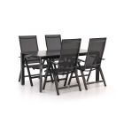 Bellagio Avenza/Sestino 160cm dining tuinset 5-delig verstelbaar