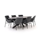Manifesto Novara/Furato ellips 240cm dining tuinset 7-delig