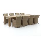 Intenso Adriano/ROUGH-X 320cm dining tuinset 9-delig