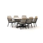 Apple Bee Condor/Zanzibar Deens Ovaal 220cm dining tuinset 7-delig