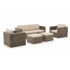 ROUGH-C stoel-bank loungeset 5-delig