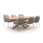 SUNS Revello/Induno Deens Ovaal 220cm dining tuinset 7-delig