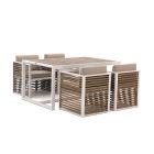 Bellagio Cadora 160cm dining tuinset 5-delig