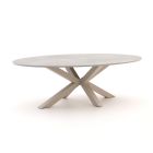 Bellagio Induno Ellips dining tuintafel 240x120cm