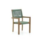 ROUGH Batang Rope dining tuinstoel stapelbaar