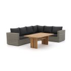 Intenso Carpino/ROUGH-L dining loungeset 3-delig rechts