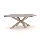 Bellagio Induno Ellips dining tuintafel 280x130cm