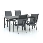 Bellagio Lugo/Fidenza 183cm dining tuinset 5-delig stapelbaar