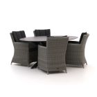 Intenso Adriano/Furato ellips 200cm dining tuinset 5-delig