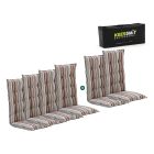 Madison tuinkussen set van 6 hoge rug