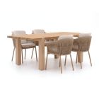Hartman Sevilla/Almeria 200cm dining tuinset 5-delig