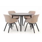 Hartman Le Soleil Element/Sophie Studio ø128cm dining tuinset 5-delig