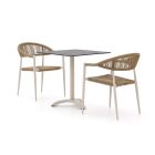 Manifesto Belpasso/Lisio 70cm dining tuinset 3-delig stapelbaar