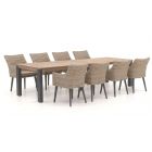 Manifesto Matese/ROUGH-S 300cm dining tuinset 9-delig