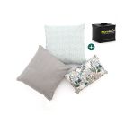 Sierkussen set Modern Graphic Grey