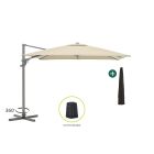 Shadowline Francisco zweefparasol 300x300cm