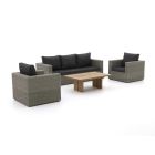 Intenso Carpino/ROUGH-L stoel-bank loungeset 4 delig