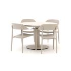 Bellagio Valli/La Fonte ø120cm dining tuinset 5-delig