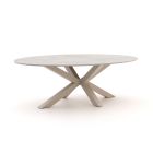 Bellagio Induno Ellips dining tuintafel 280x130cm