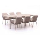Tierra Outdoor Liv/Elegante 219cm dining tuinset 7-delig stapelbaar