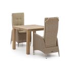 Intenso Fabrizi/ROUGH-S 90cm dining tuinset 3-delig verstelbaar