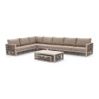 Bellagio Cadora hoek loungeset 5-delig links 7-zits
